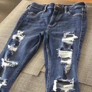 Hollister jean legging high rise 1R